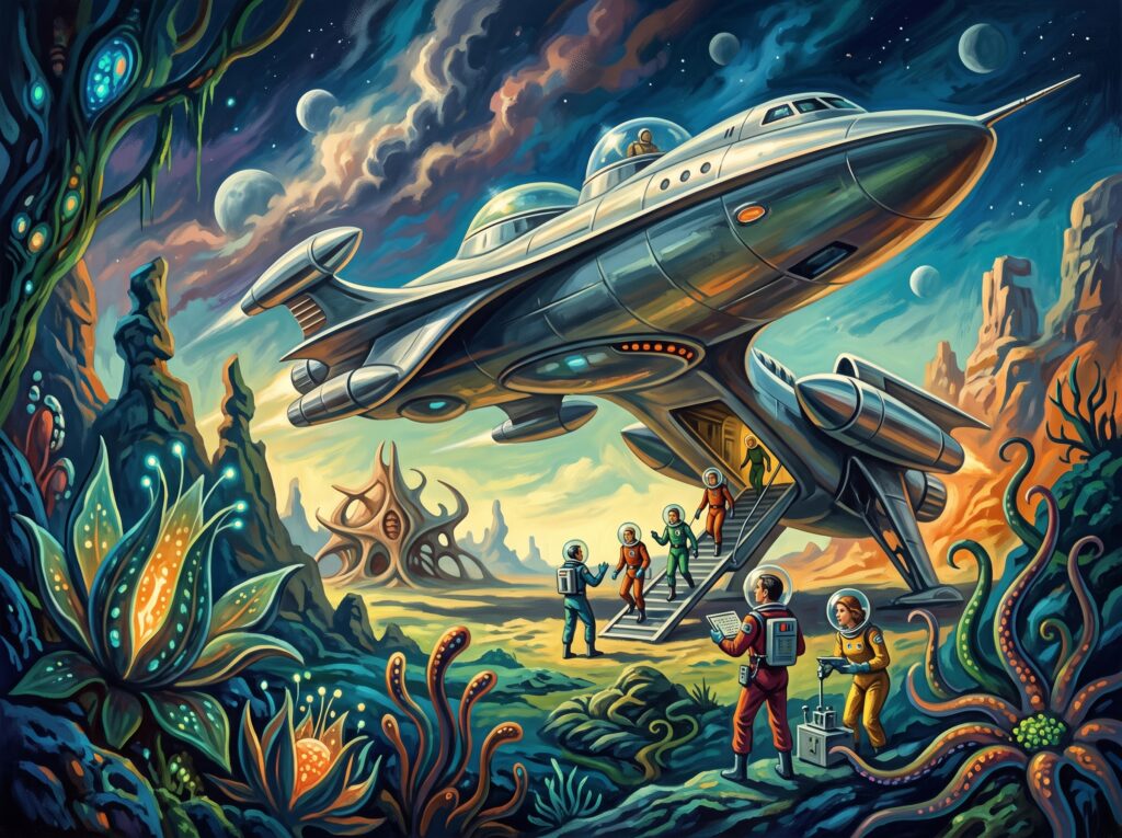 A.E. van Vogt "Misja międzyplanetarna"